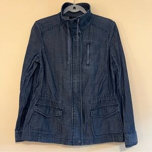 Talbots Women's Dark Blue Jean Jacket